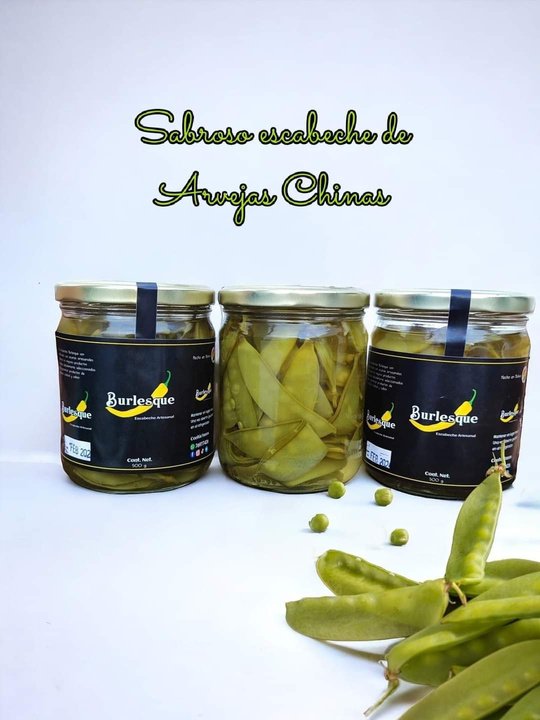 Escabeche de arvejas Escabeche de arvejas